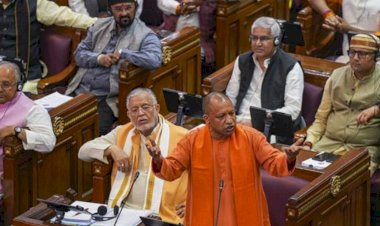 यूपी विधानसभा में राजू पाल  हत्याकांड के गवाह की हत्या को लेकर भिड़े योगी-अखिलेश