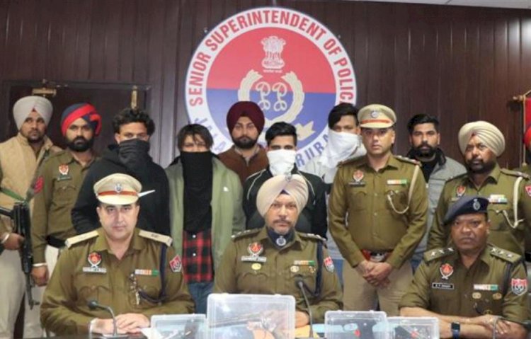 कनाडा में रहने वाले आतंकी लखबीर लंदा का सहयोगी और उसके तीन साथी जालंधर से हुए  गिरफ्तार
