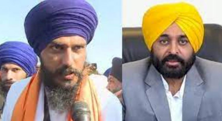 अमृतपाल की 'खालिस्तान' धमकी पर खुलकर बोले सीएम भगवंत मान