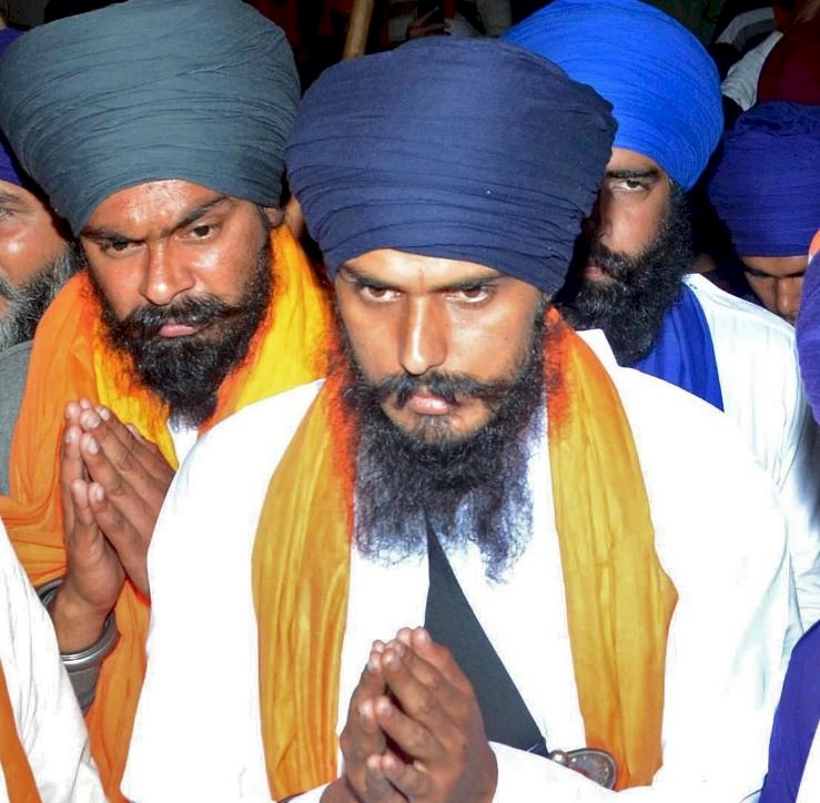 अमृतपाल सिंह ने खुद को बताया 'गैर-भारतीय',  बीजेपी का फूटा गुस्सा