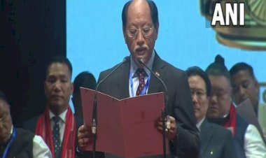 नेफिउ रियो ने पांचवीं बार नागालैंड के मुख्यमंत्री के रूप में शपथ ली