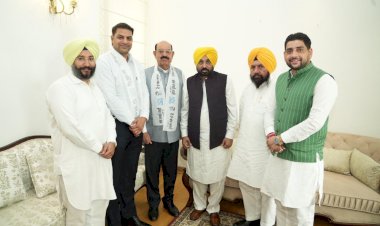 जालंधर में बीजेपी को बड़ा झटका:  मोहिंदर पाल भगत आम आदमी पार्टी में हुए शामिल