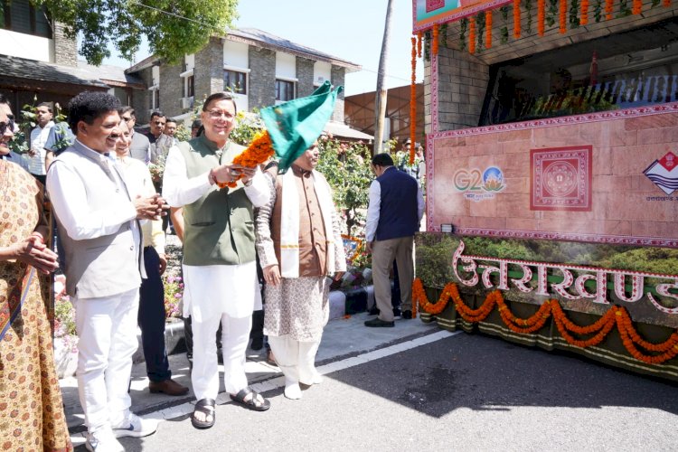 गणतंत्र दिवस परेड-2023 में प्रथम स्थान पर रही उत्तराखण्ड राज्य की झांकी ‘मानसखण्ड’ प्रदेश भर में दिखाई जाएगी