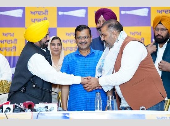 जालंधर लोकसभा उपचुनाव के लिए आप ने किया उम्मीदवार का ऐलान