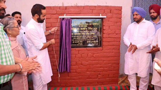 मंत्री मीत हायर ने बरनाला जिले में खेल पार्कों का शिलान्यास किया