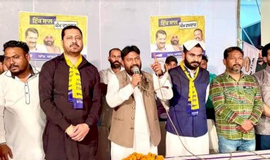 आप जिलाध्यक्ष अमृतपाल ने नॉर्थ हलके में पार्टी प्रत्याशी रिंकू के समर्थन में किया जोरदार प्रचार