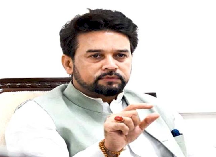 आप ने पंजाब में विकास नहीं, विनाश मॉडल पेश किया : अनुराग ठाकुर