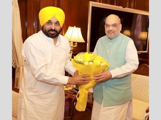 सीएम मान ने बेअदबी बिल को राष्ट्रपति की मंजूरी दिलाने के लिए अमित शाह को लिखा पत्र