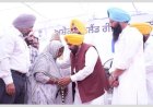 सीएम मान ने पूरा किया कोरोना योद्धा के परिवार से किया वादा, मुआवजे के तौर पर 50 लाख रुपये का चेक सौंपा