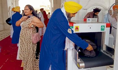 स्वर्ण मंदिर के प्रवेश द्वारों पर लगेंगे स्कैनर