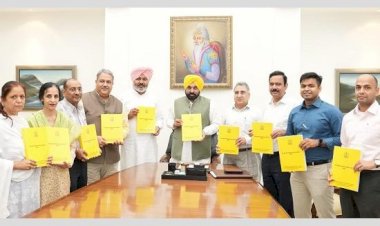 मुख्यमंत्री मान ने पंजाब विजन डॉक्यूमेंट 2047 का अनावरण किया