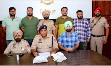 फिरोजपुर : पुलिस ने 6 नशा तस्करों को हेरोइन और ड्रग मनी के साथ पकड़ा