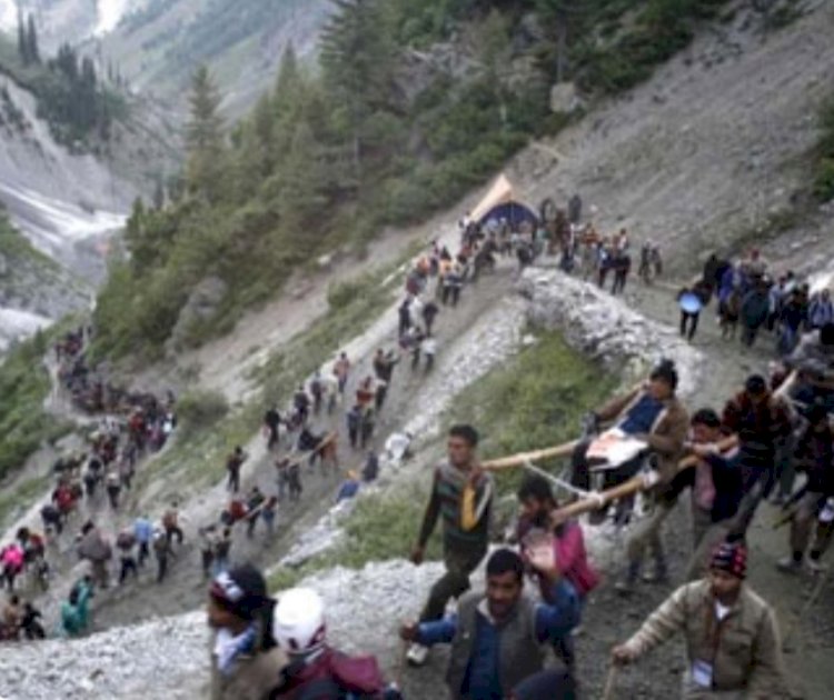 14वें दिन 24 हजार से अधिक श्रद्धालु पहुंचे अमरनाथ यात्रा पर