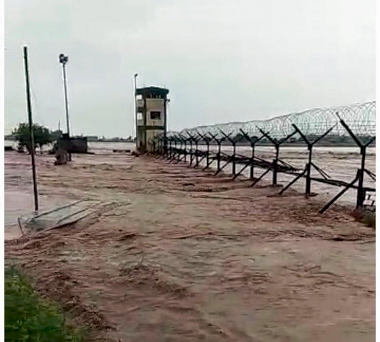 पंजाब के गुरदासपुर में उझ नदी में पानी छोड़े जाने के बाद एडवाइजरी जारी