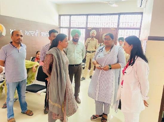 एसएएस नगर  जिले में आम आदमी क्लीनिक द्वारा दी गई सेवाओं से लगभग चार लाख निवासियों को लाभ हुआ : डीसी आशिका जैन