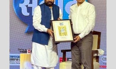 सीजीसी झंजेरी के अध्यक्ष रशपाल सिंह धालीवाल को  सीएम मान ने किया सम्मानित