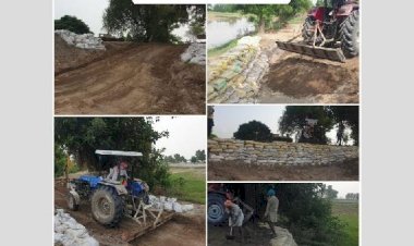 बाढ़ के बाद स्थिति सामान्य- निकटवर्ती सतलुज क्षेत्रों में, जीवन सामान्य होने लगा है