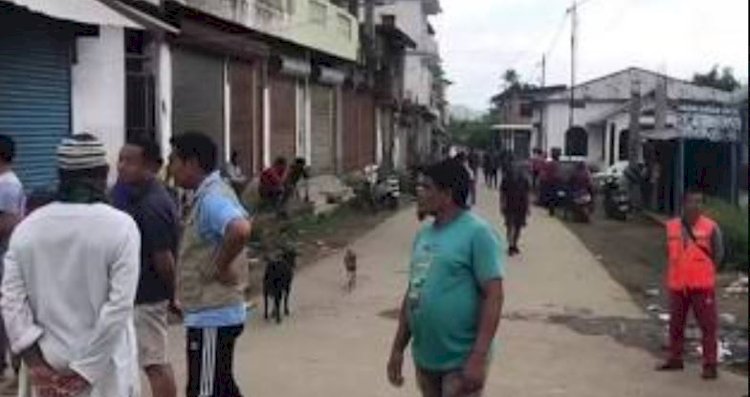 मणिपुर के बिष्णुपुर में हिंसा के बाद भारी गोलीबारी, 3 की मौत, घर जलाए गए