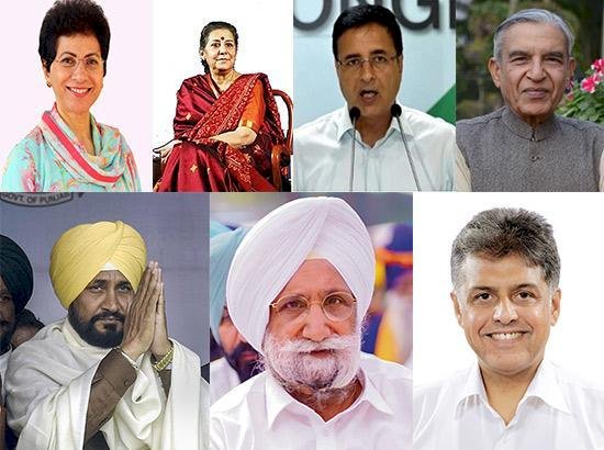 सीडब्ल्यूसी की घोषणा, चन्नी और अंबिका सोनी सूची में शामिल, सुखजिंदर रंधावा और मनीष तिवारी स्थायी आमंत्रित सदस्य नियुक्त