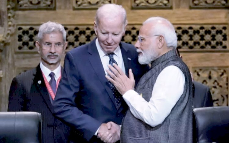 जी 20 शिखर सम्मेलन मे अमेरिकी राष्ट्रपति जो बिडेन करेंगे पीएम मोदी से करेगे मुलाकात