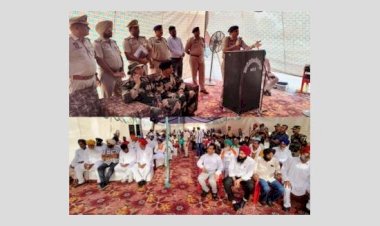 नशा विरोधी अभियान के तहत फिरोजपुर पुलिस की टीमों ने गांवों में की पब्लिक मीटिंग