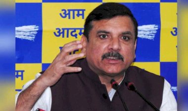 संजय सिंह का बीजेपी पर हमला, कहा- “दुनिया में भारत की पहचान गांधी, गोडसे नहीं’