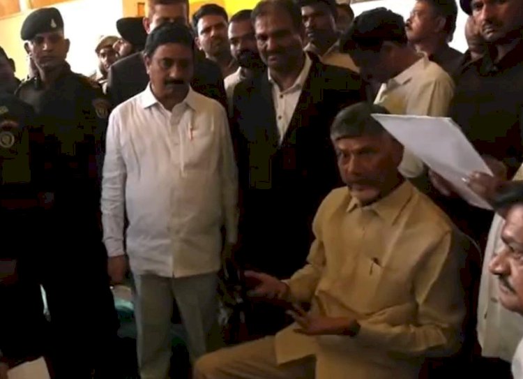 तेलुगू देशम पार्टी प्रमुख चंद्रबाबू नायडू भ्रष्टाचार मामले में गिरफ्तार