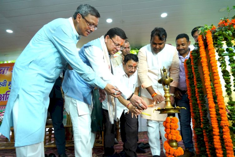 सीएम धामी ने प्रदेशवासियों को विश्वकर्मा जयंती की शुभकमाननाएं और बधाई दीं