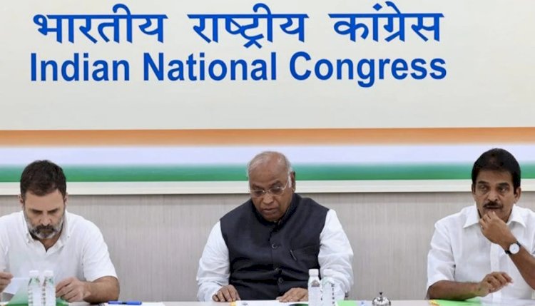 कांग्रेस ने आगामी चुनावों के लिए कमर कसने का ऐलान किया, मल्लिकार्जुन खरगे ने दी अनुशासन की नसीहत