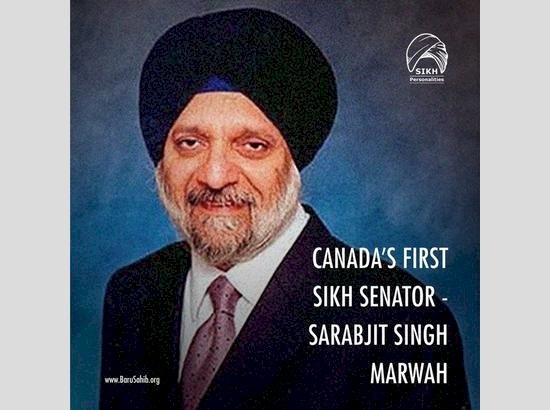 कनाडा के पहले सिख सीनेटर सरबजीत सिंह मारवाह ने अपने पद से इस्तीफा दे दिया है!