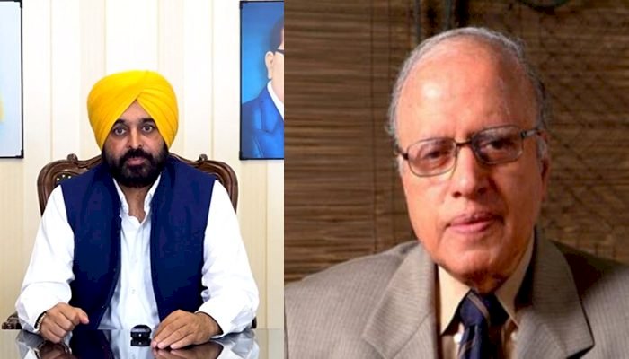 एस स्वामीनाथन के निधन पर सीएम मान ने शोक व्यक्त किया