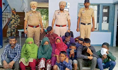 अटारी आईसीपी से 11 बांग्लादेशी नागरिक पकड़े गए