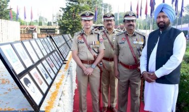 64वां पुलिस स्मृति दिवस: डीजीपी गौरव यादव ने पुलिस शहीदों को दी श्रद्धांजलि