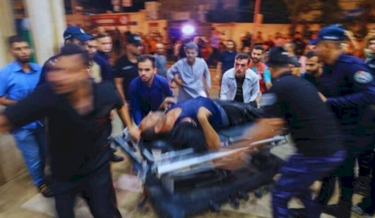 गाजा अस्पताल विस्फोट में 500 लोगों की मौत के बाद इजराइल, हमास के बीच  आरोपों का खेल; विरोध फूट पड़ता है