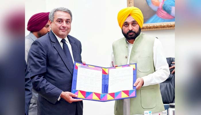 टाटा स्टील प्लांट की आधारशिला रखने से पहले सीएम मान ने कहा- हमारी कोशिश युवाओं को रोजगार मुहैया कराना है