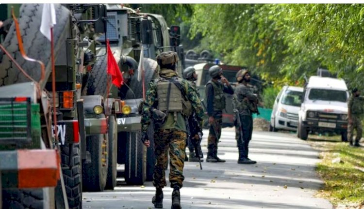 जम्मू-कश्मीर के कुपवाड़ा में मुठभेड़ में 5 आतंकी ढेर