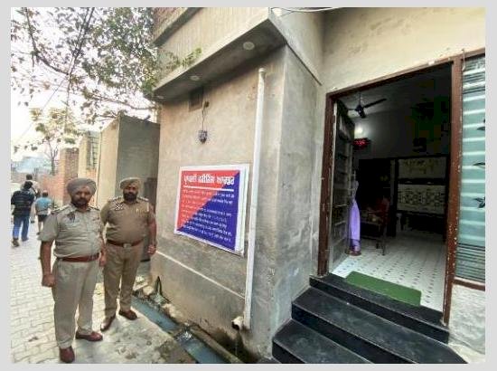 नशा विरोधी अभियान: पुलिस ने फिरोजपुर में अवैध नशीली दवाओं के कारोबार से बनाई गई 22.57 लाख रुपये की संपत्ति जब्त की