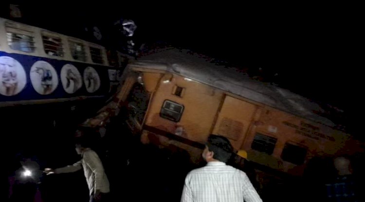 आंध्र प्रदेश में दो ट्रेनों में टक्कर , 9 लोगों की मौत, 40 घायल