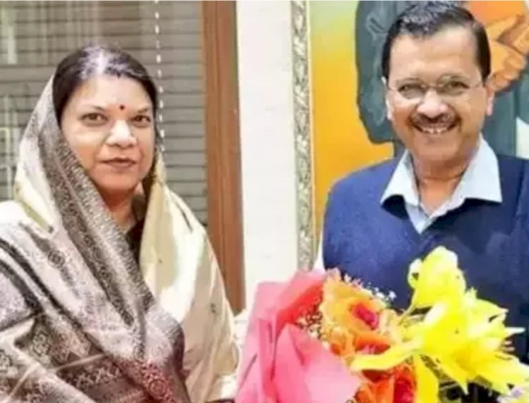 मेयर रानी अग्रवाल के चुनाव प्रचार के लिए केजरीवाल ने ईडी के समन को दरकिनार कर पहुंचे रोड शो करने