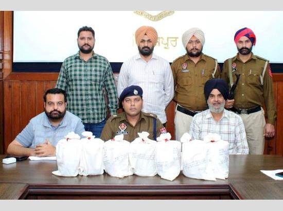 नशा विरोधी अभियान: फिरोजपुर पुलिस ने 7.030 किलोग्राम हेरोइन के साथ एक को पकड़ा