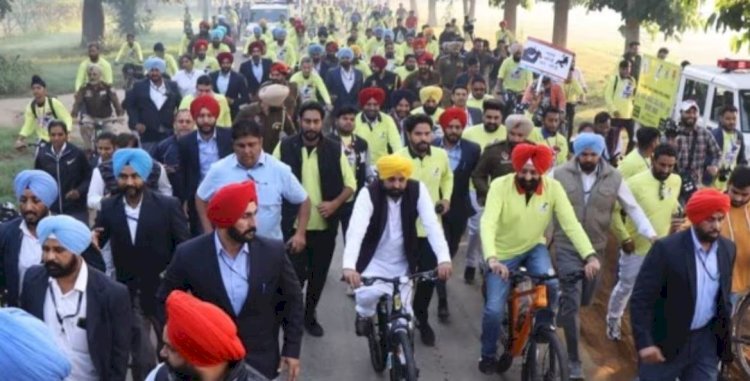 नशे के ख़िलाफ़ लड़ाई में शहीद करतार सिंह के गाँव की माटी बनेगी प्रेरणा, सीएम मान की अगुवाई में साइकिल रैली