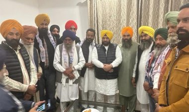 अमृतसर के गांव में दर्जनों परिवार आम आदमी पार्टी में शामिल हुए