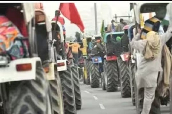 दिल्ली के लिए रवाना हुए किसान, हरियाणा-पंजाब और दिल्ली के बॉर्डर सील