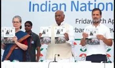 कांग्रेस के घोषणापत्र में पांच न्याय, 25 गारंटियां: गरीब महिलाओं को सालाना एक लाख