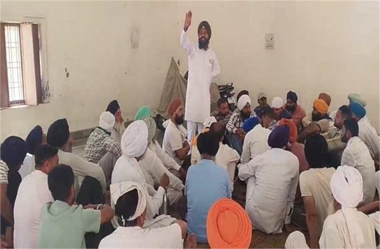 किसानों की गिरफ्तारी पर भड़के किसान  हर गांव में शुभकरण का लगाएंगे पोस्टर