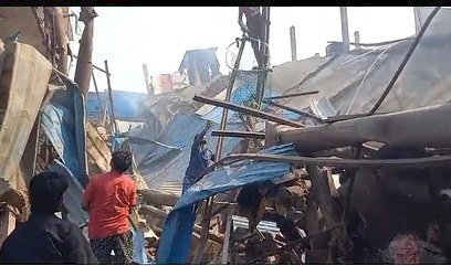 फैक्टरी में फटा बॉयलर, मलबे में दबने से दो की मौत 25 घायल