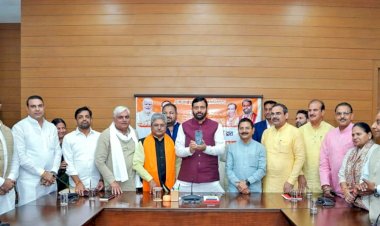 हरियाणा के मुख्यमंत्री बीजेपी के प्राथमिक सदस्य बने, पार्टी के तीन दिवसीय सदस्यता अभियान की शुरुआत, हर बूथ पर 250 सदस्य बनाने का लक्ष्य