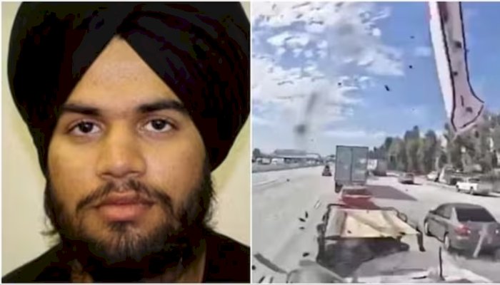 अमेरिका में पंजाबी ट्रक ड्राइवर गिरफ्तार, कैलिफोर्निया में भीषण हादसे में 3 की मौत
