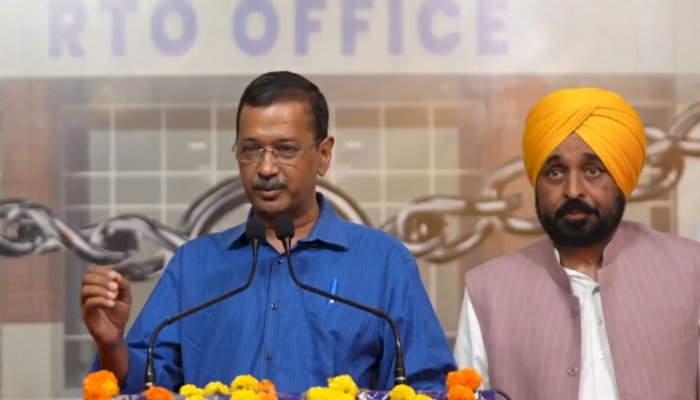 पंजाब में आज से RTO सेवाएं पूरी तरह फेसलेस, CM मान और केजरीवाल ने किया उद्घाटन