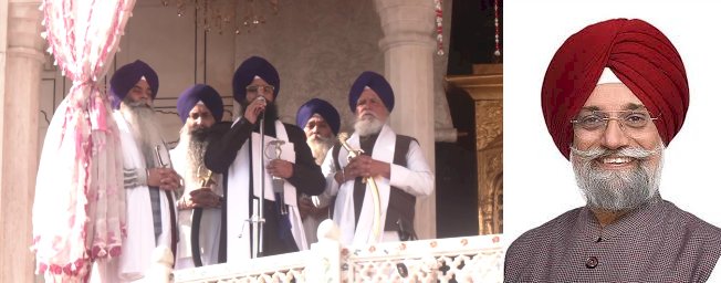 जीएनडीयू के वीसी डॉ. करमजीत सिंह ने श्री अकाल तख्त साहिब की फसील के सामने माफी मांगी, मिली धार्मिक सजा
